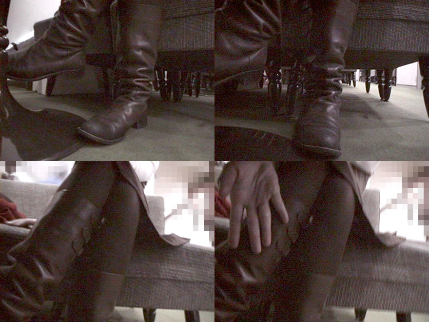 こっそりローアングルから撮影した画像